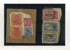 - ENSEMBLE DE TIMBRES DE L´INDE ANGLAISE SUR FRAGMENT . GEORGE V - 1911-35  George V