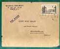 FRANCE - 1947 PARIS To PHILADELPHIA COVER - Yvert # 778 Solo Stamp - Lettres & Documents