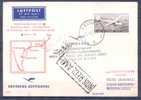 LEUVEN  Le 14 8 1956   PAR AVION  Courrier Pour BUENOS  Restante   NON RECLAME Cachet EZEIZA Argentina - Sonstige & Ohne Zuordnung