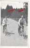 CPA Carte Photo Suisse BE Cyclistes Sur La Route De Muri A Thoune - Muri Bei Bern