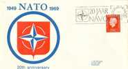 NETHERLANDS  1969 NATO  POSTMARK - NATO