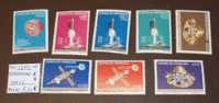 Paraguay Space Michel Nr: 1311 -18 Postfrisch ** MNH #1554 - South America