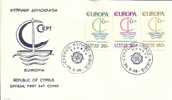 Cyprus 1966 FDC Europa CEPT - 1966