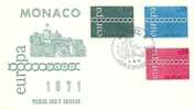 Monaco 1971 FDC Europa CEPT - 1971