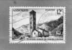 ANDORRE FRANCAIS TIMBRE N° 145 OBLITERE PAYSAGES CLOCHER DE SAINTE COLOMA - Gebruikt