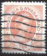 Pays : 404 (Rhodésie-Nyassaland : Colonie Britannique)  Yvert Et Tellier :     1 (o) - Rhodesien & Nyasaland (1954-1963)