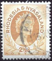 Pays : 404 (Rhodésie-Nyassaland : Colonie Britannique)  Yvert Et Tellier :    18 (o) - Rhodésie & Nyasaland (1954-1963)