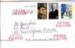 GOOD USA Postal Cover To ESTONIA 2010 - Good Stamped: Edward Robinson ; Alfred Hitchcock - Lettres & Documents