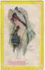 ILLUSTRATOR - ARCHIE GUNN - Young Woman In Bonnet - CPY. 1908 - Gunn