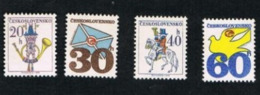 CECOSLOVACCHIA (CZECHOSLOVAKIA) -  SG 2190.2193 -   1974 NATIONAL POSTAL SERVICES (COMPLET SET OF 4) -  MINT** - Ungebraucht