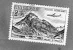 ANDORRE FRANCAIS POSTE AERIENNE TIMBRE N° 5 OBLITERE - Airmail