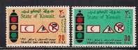 Kuwait     Trafic Signs    Set     SC# 504-05 MNH** - Kuwait