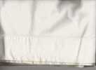 DRAP BLANC COTON - BOURDON - 170 X 280 - - Bed Sheets