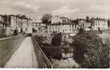 CPSM MONTFAUCON SUR MOINE (Maine Et Loire) - Le Pont Sur La Moine - Montfaucon