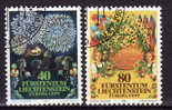 LIECHTENSTEIN.N°705/706.EUROPA FOLKLORE. Oblitéré - Used Stamps