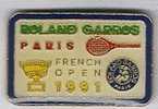 Roland Garros Paris French Open 1991, Tennis - Tennis