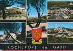 30 ROCHEFORD Du GARD Cp Multivues - Rochefort-du-Gard