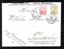 Romania 1912 Cover From Slatina To Temesvar Nice Franking Ferdinand 2 Stamps !! - Briefe U. Dokumente