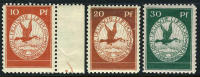 Germany Michel I-III Mint Never Hinged 1st Airmail Issue Of 1912 - Nuovi