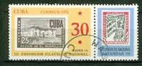 Exposition Philatélique Nationale - CUBA - Timbre Sur Timbre - N° 1622 - 1972 - Gebraucht