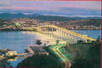 AUSTRALIA : 1981 : Post.Stat. : TASMAN BRIDGE,ROAD,RIVER,TOWN, - Postwaardestukken