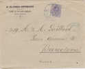 Spain-1913  15c On Cover - Gebraucht