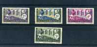 - FRANCE COLONIES . SUITE DE TIMBRES DE L´A.E.F. DE 1937/38 . - Ungebraucht