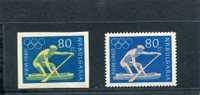 BULGARIE Blugaria 1960 JO Roma Y&T 1028**,1034** - Aviron