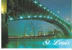 CP ETATS UNIS ST LOUIS MISSOURI EADS BRIDGE MISSISSIPI RIVER - St Louis – Missouri