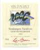 Etiquette De Vin Gewurztraminer - Cuvée 2000 - Vendanges Tardives - JL. Baur à Eguisheim (68) - Jaar 2000