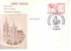 FRANCE - 71- FDC CARTE 1° JOUR D EMISSION CRGPLR 1984 MENDE - Cartes Postales Repiquages (avant 1995)