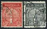 Australia #150-51 Used Anzac Set From 1935 - Usados