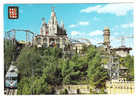 Funiculaire, Tibidabo ,BARCELONA ; Vista General De La Cumbre; 1962; , TB - Funiculaires