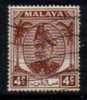 MALAYA---Selangor   Scott #  83  F-VF USED - Selangor