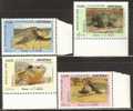 Laos 1996 Mi# 1547-1550 ** MNH - Turtles - Tortues