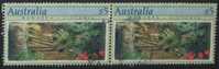 Australia 1989 Botanic Gardens $5 Mawarra FU Pair - Mint Stamps