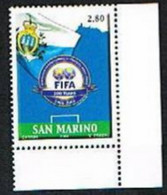 SAN MARINO - UNIF1990 -  2004  CENTENARIO DELLA FIFA   - NUOVI ** - Neufs