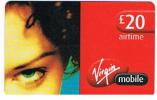 GRAN BRETAGNA (UNITED KINGDOM)   - VIRGIN MOBILE  (GSM RECHARGE)   -  EYE OF GIRL    -  USED -  RIF. 6809 - Other & Unclassified