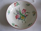 Assiette Creuse Type Ecuelle  K.G Lunéville Décor Tulipes - Autres & Non Classés