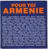 45T Pour Toi Arménie Participation De  Chanteurs  Au Profit D'Oeuvre Humanitaire Aznavour Adamo..BE - Collectors