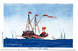 R 977 CPA   ILLUSTRATEUR  HAFFNER   -BATEAU GUERRE -  GALERE DU XVI° SIECLE - Haffner