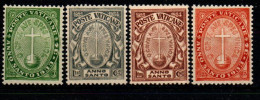 1933 - Vaticano 15/18  Anno Santo - Linguellati   ++++++ - Unused Stamps