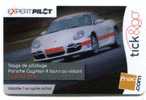 @+ Carte Cadeau - Tick & Go : SPORT - STAGE PILOTAGE - PORSCHE. - Gift And Loyalty Cards