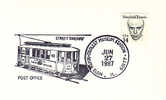 1987 USA South Elgin Illinois Street Railway Trolley Electric Tram Metro Tramway Urban Bahn Public Transports - Tram