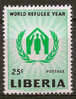 LIBERIA - Yvert -  366** - Cote 1 € - Vluchtelingen