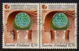 FINLAND   Scott #  579  VF USED Pair - Usados