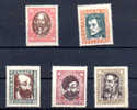 Timbres Bolchevistes, Karl Marx, Engels, 240 A / 244 A X, Cote 80 €, - Neufs