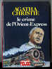 {48601} A Christie " Le Crime De L'Orient Express ", Hachette Poche Rouge ; 20/10/1976 ; Train Locomotive  " En Baisse " - Agatha Christie