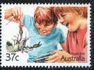 Australia 1987 Aussie Kids 37c Catching Crayfish MNH - Mint Stamps