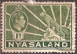 NYASALAND..1938..Michel # 55...used. - Nyasaland (1907-1953)